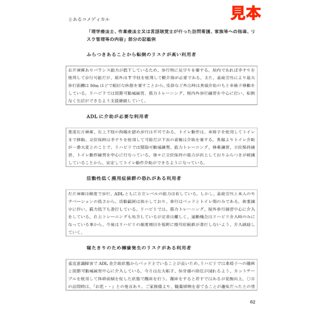 【２冊セット】訪問看護報告書＋訪問看護計画書のルールと記載例 エンタメ/ホビーの本(語学/参考書)の商品写真