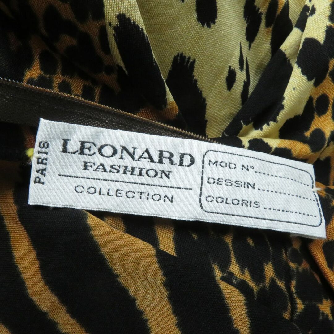 LEONARD - 美品☆LEONARD FASHION レオナール ファッション シルク100