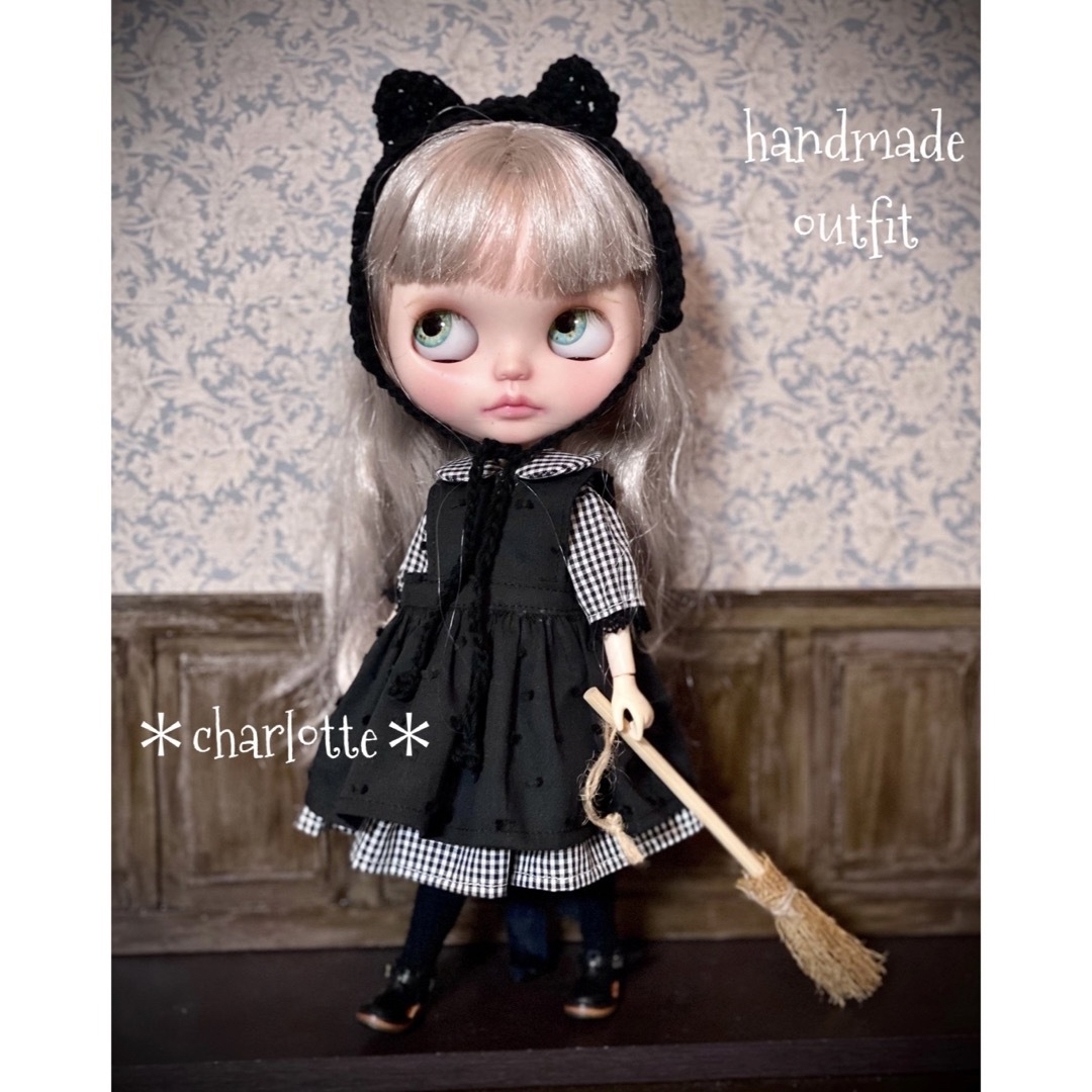 ブライスアウトフィットblythe カスタムブライス　＊charlotte＊ ハンドメイドのぬいぐるみ/人形(その他)の商品写真