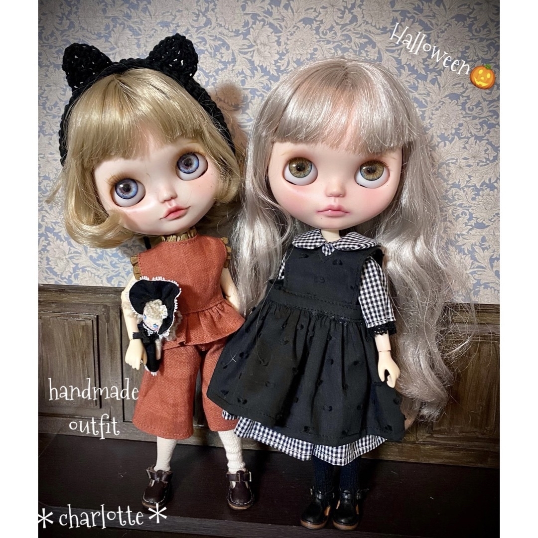 ブライスアウトフィットblythe カスタムブライス　＊charlotte＊ぬいぐるみ/人形