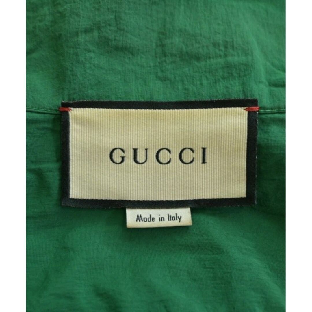 GUCCI - GUCCI グッチ ブルゾン(その他) XS 黒x緑x赤 【古着 GUCCI - GUCCI グッチ ブルゾン(その他) XS 黒x緑x赤 【古着