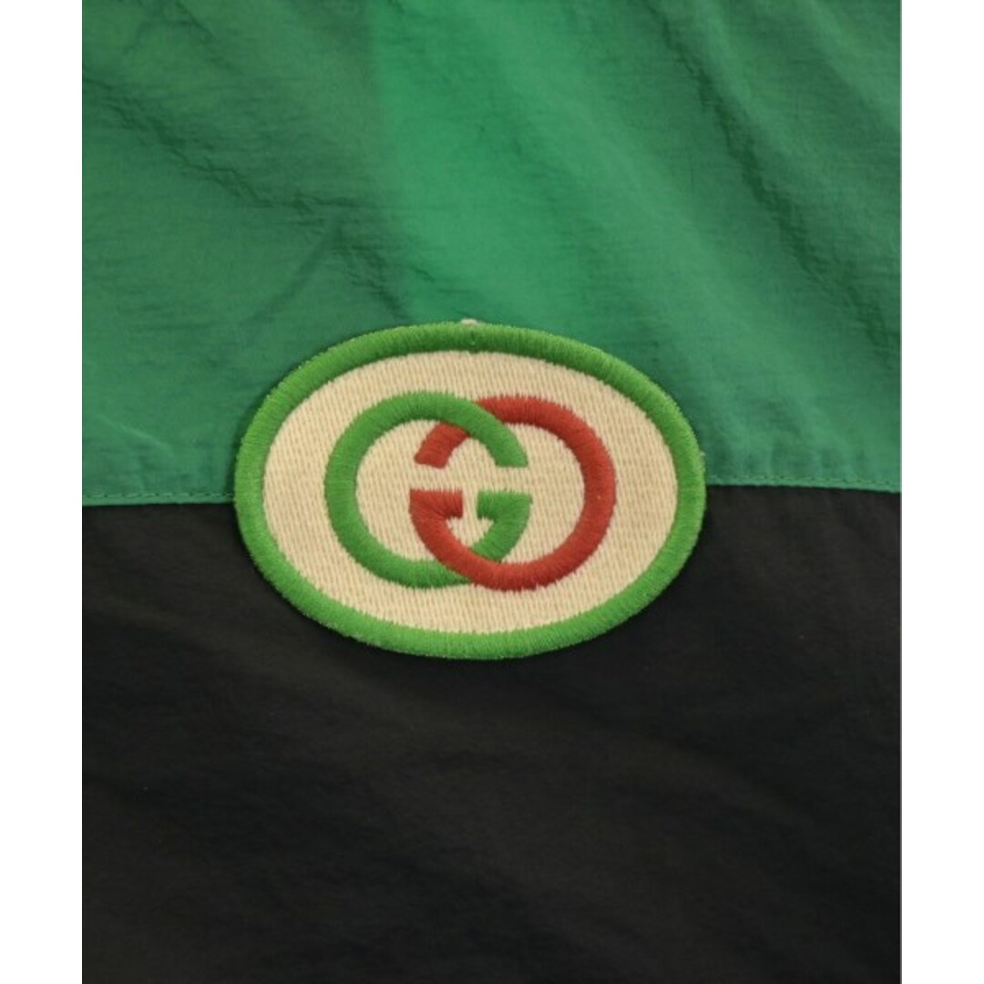 GUCCI - GUCCI グッチ ブルゾン(その他) XS 黒x緑x赤 【古着 GUCCI - GUCCI グッチ ブルゾン(その他) XS 黒x緑x赤 【古着