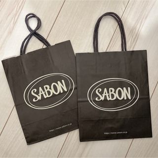 サボン(SABON)のSABON 紙袋 2枚セット(ショップ袋)