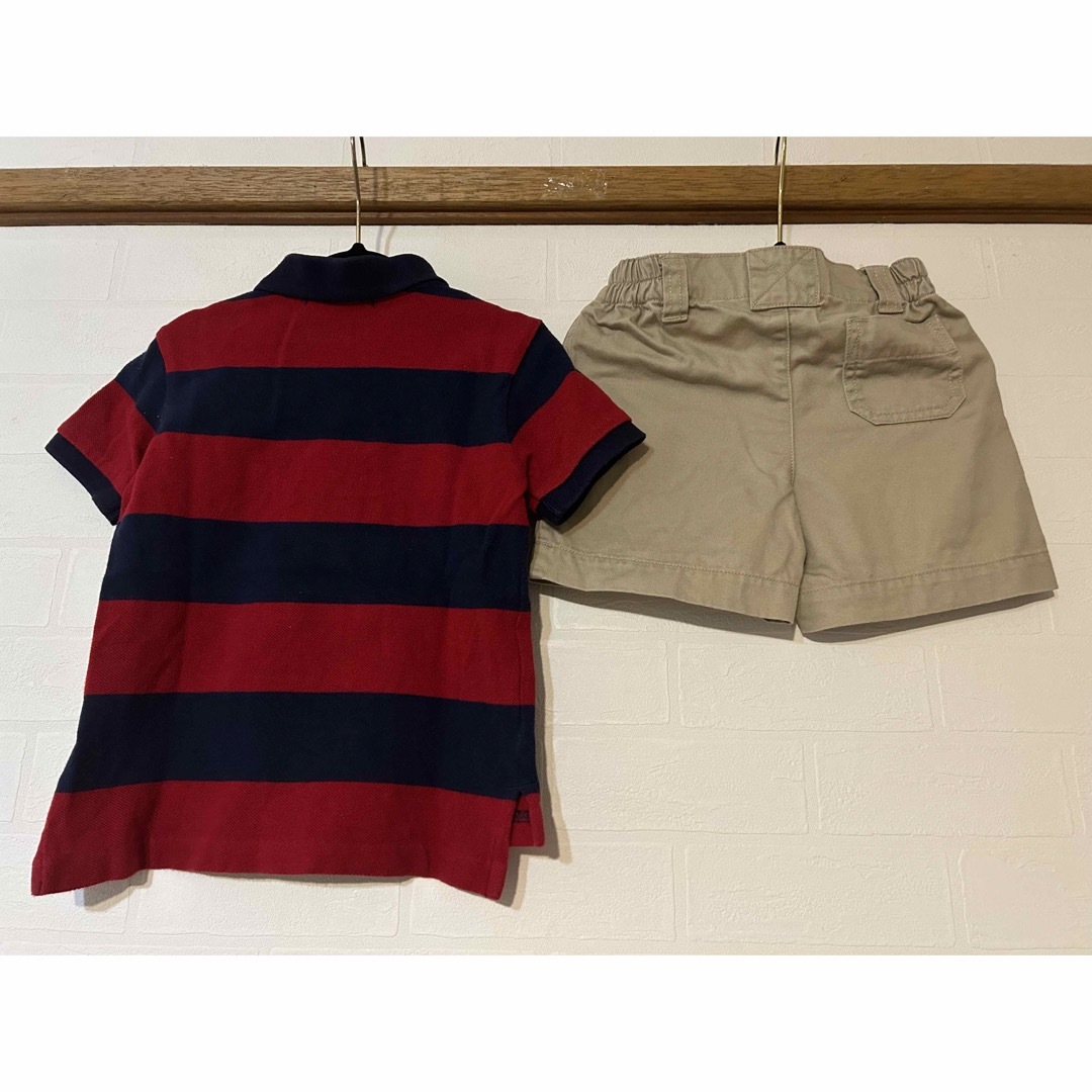 POLO RALPH LAUREN(ポロラルフローレン)のキッズ　ポロラルフローレン　セットアップ キッズ/ベビー/マタニティのベビー服(~85cm)(その他)の商品写真