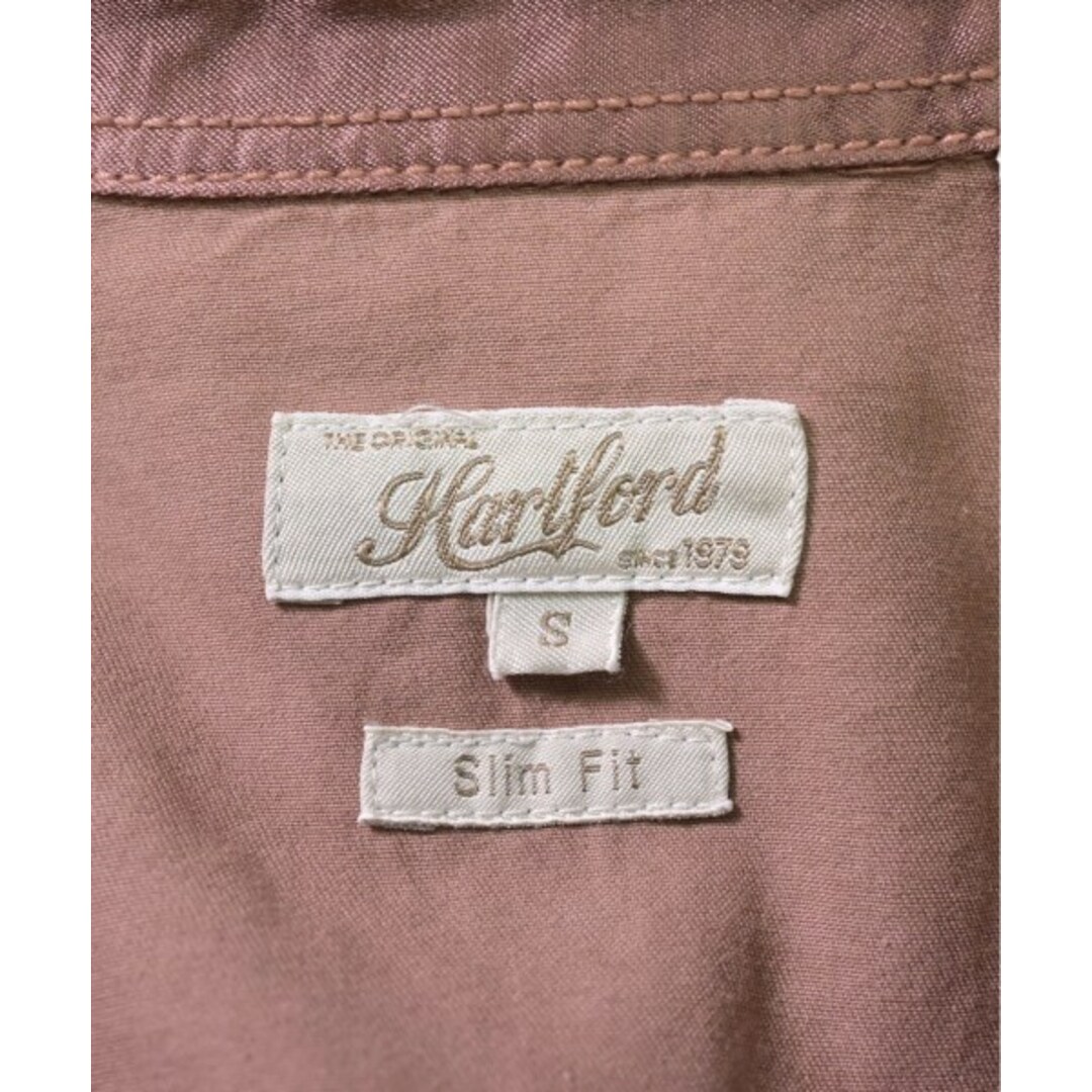 HARTFORD(ハートフォード)のHartford ハートフォード カジュアルシャツ S 茶 【古着】【中古】 メンズのトップス(シャツ)の商品写真