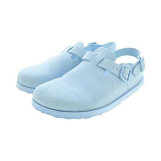 ビルケンシュトック(BIRKENSTOCK)のBIRKENSTOCK サンダル 41(26.5cm位) 水色 【古着】【中古】(サンダル)