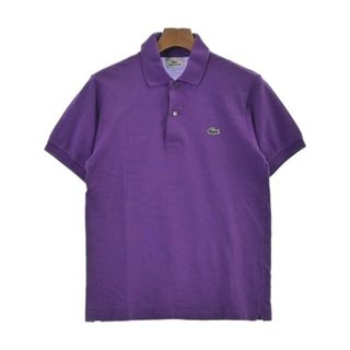 ラコステ(LACOSTE)のLACOSTE ラコステ ポロシャツ 2(S位) 紫 【古着】【中古】(ポロシャツ)