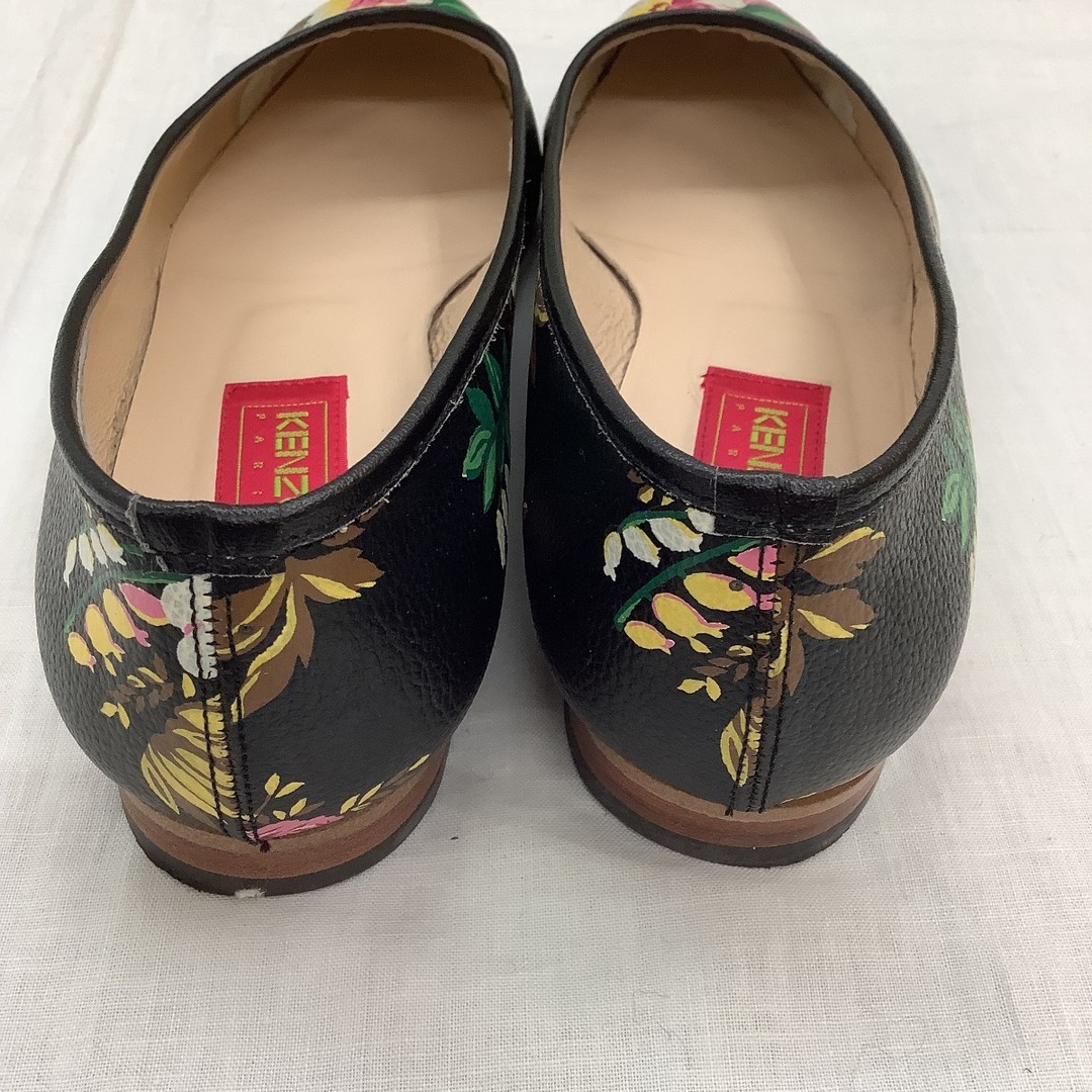 ♪♪KENZO ケンゾー レディース パンプス SIZE 36 （23cm） 花柄 レッド 2