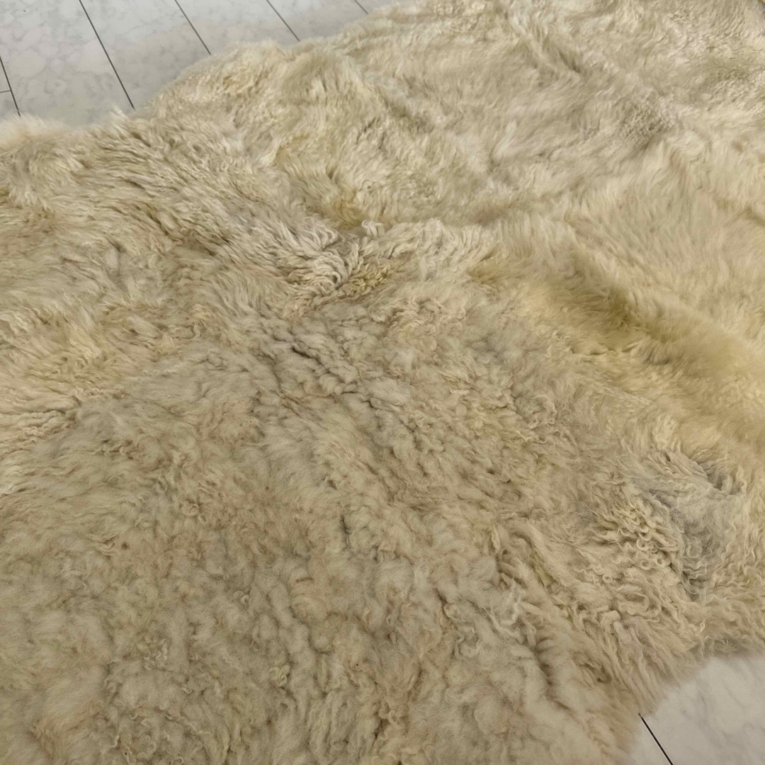 羊毛皮⭐︎レザー　マットレス185×104 4