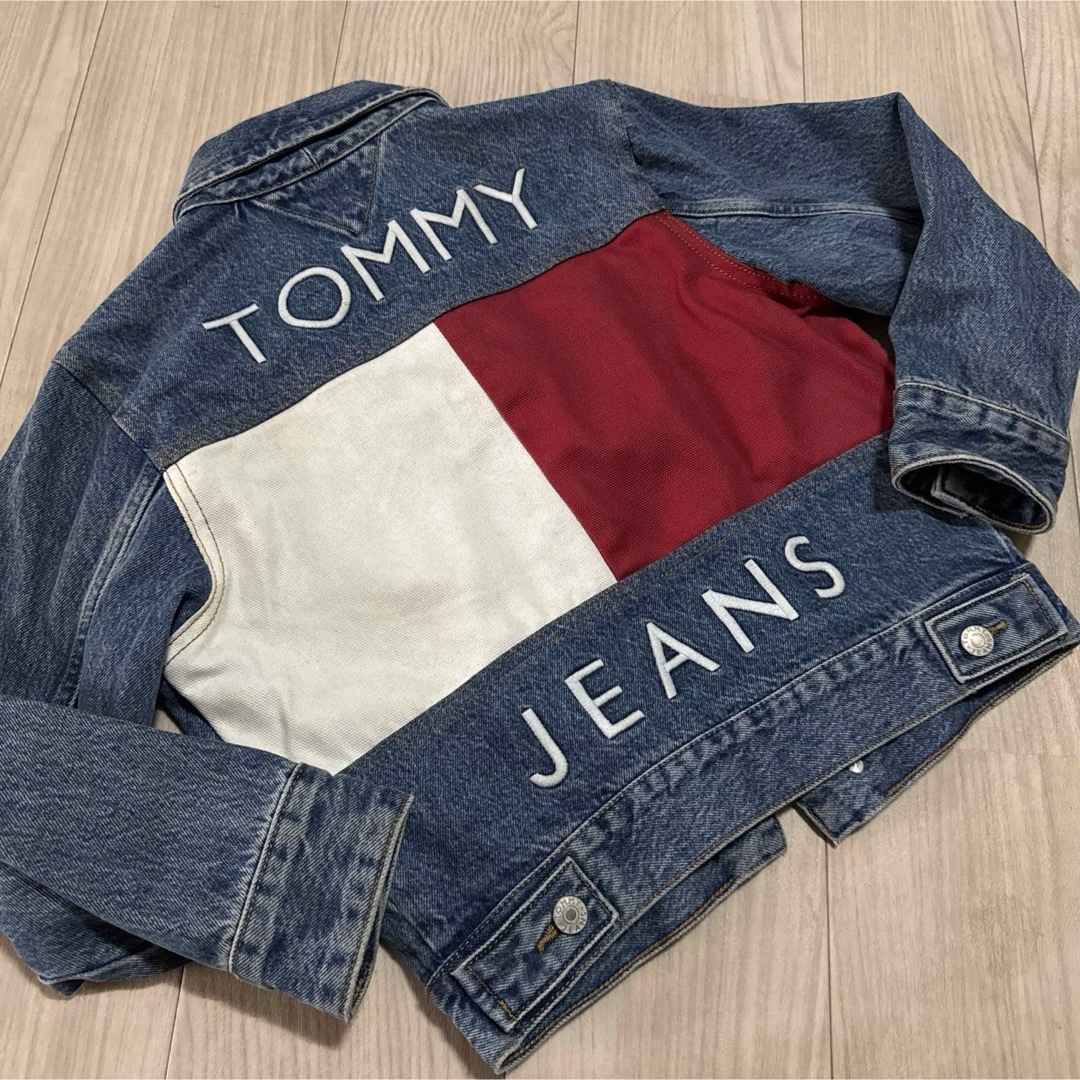 TOMMY JEANS - TOMMY キッズ TOMMY JEANS 128 デニムジャケット TOMMY JEANS - TOMMY キッズ TOMMY JEANS 128 デニムジャケット