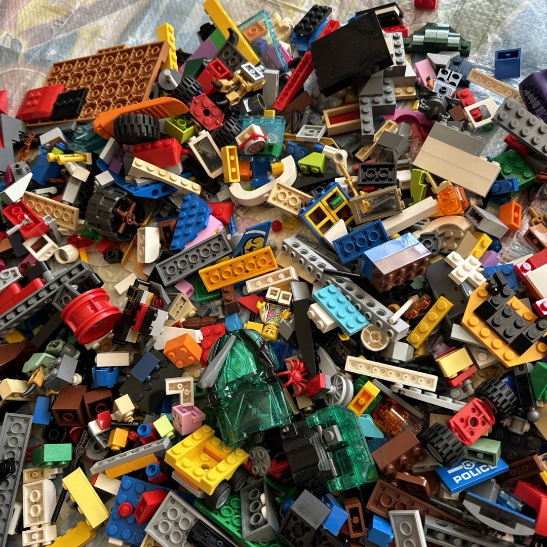 Lego(レゴ)のレゴブロック　まとめ売り　約2100g ③ キッズ/ベビー/マタニティのおもちゃ(積み木/ブロック)の商品写真