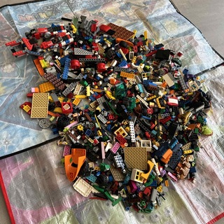 レゴ(Lego)のレゴブロック　まとめ売り　約2100g ③(積み木/ブロック)