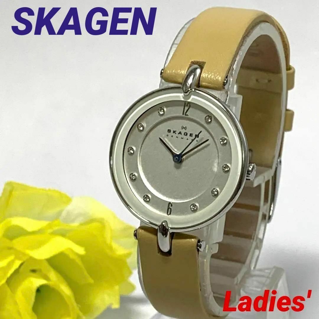 837 SKAGEN スカーゲン レディース 腕時計 新品電池交換済 クオーツ式