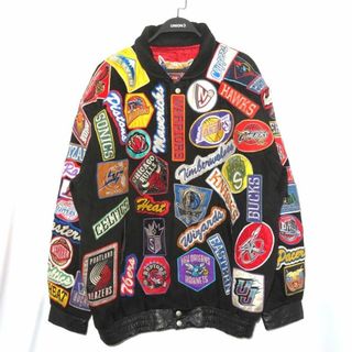 JEFF HAMILTON 90s NBA JACKET VINTAGE(スタジャン)