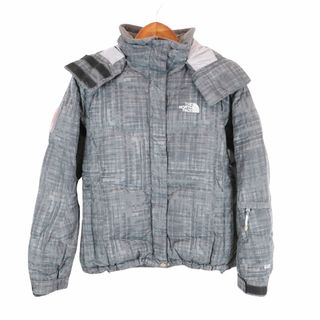 THE NORTH FACE ノースフェイス 700フィル ダウンジャケット アウトドア キャンプ アウター 防寒 グレー (レディース M)   O7732