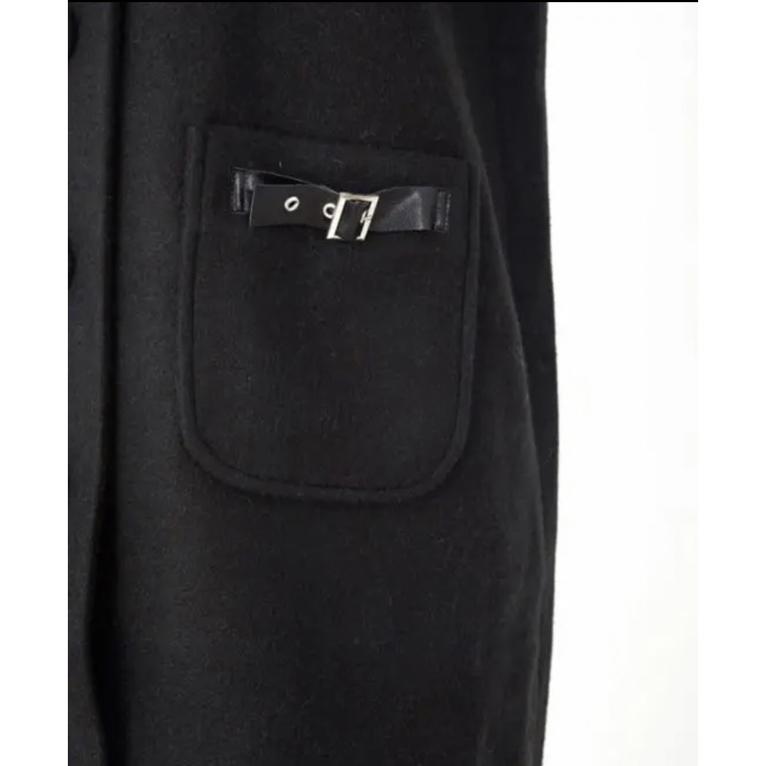Ank Rouge(アンクルージュ)のJamie エーエヌケー パッチワークセーラーコート レディースのジャケット/アウター(ロングコート)の商品写真