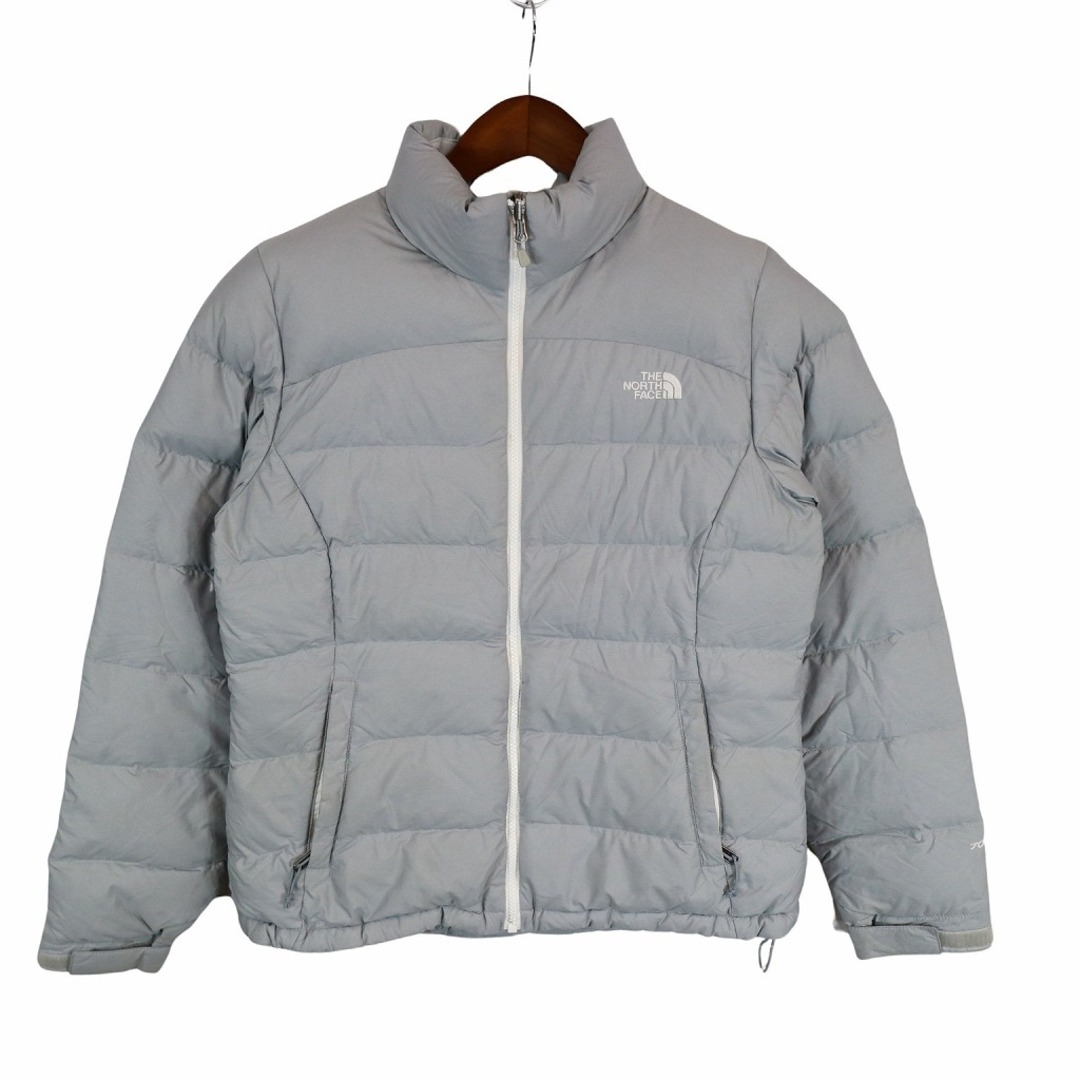 SALE///// THE NORTH FACE ノースフェイス 700フィル ダウンジャケット アウトドア キャンプ アウター 防寒 グレー (レディース M) O7732