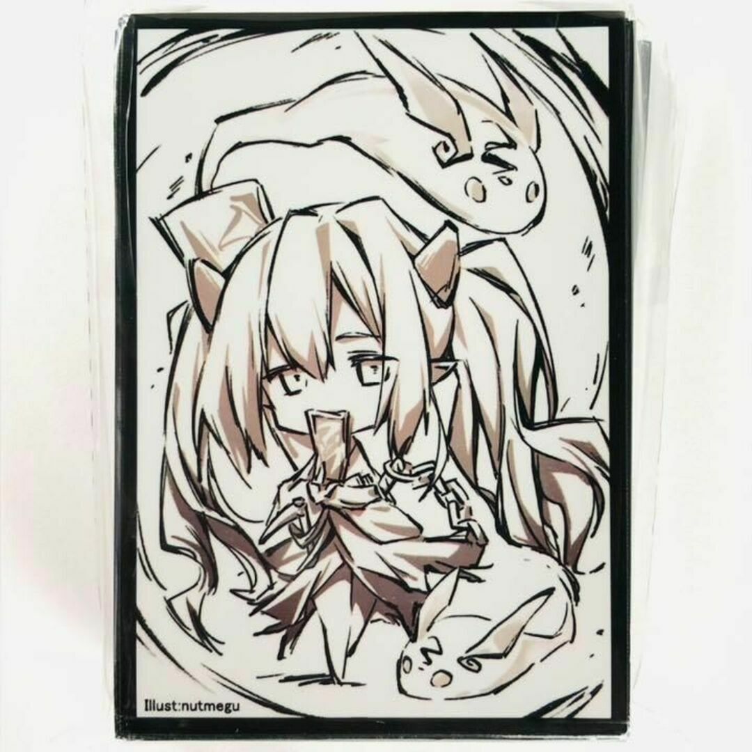 遊戯王 幽鬼うさぎ ゆきうさぎ 墨絵 スリーブ - サプライ・アクセサリ 遊戯王 幽鬼うさぎ ゆきうさぎ 墨絵 スリーブ - サプライ・アクセサリ