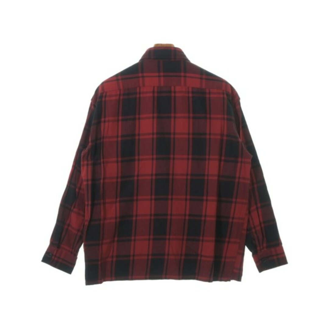 RAGEBLUE(レイジブルー)のRAGEBLUE レイジブルー カジュアルシャツ S 赤x黒(チェック) 【古着】【中古】 メンズのトップス(シャツ)の商品写真