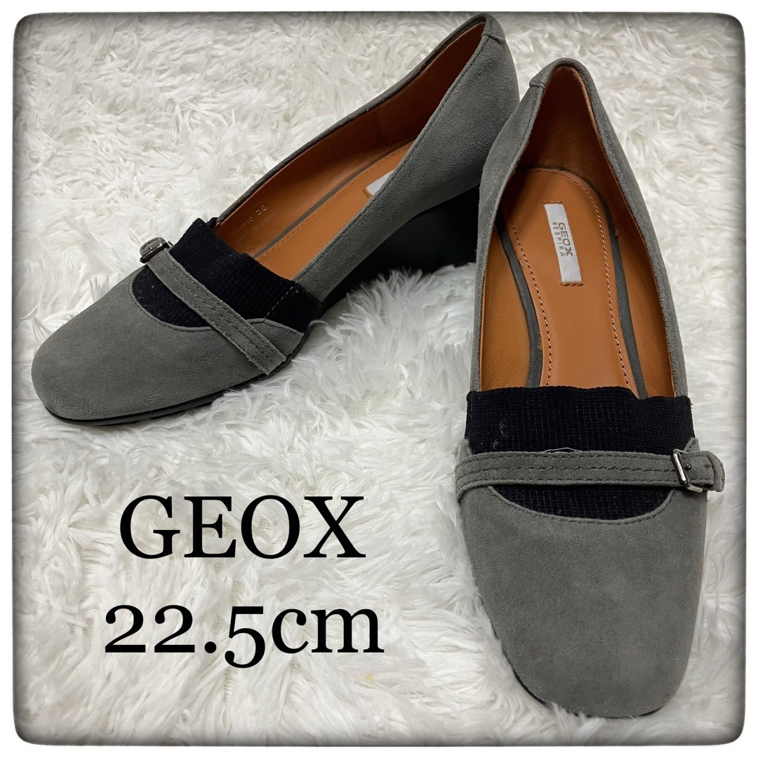 GEOX - GEOX ジオックス ウエッジソールパンプス size22.5cmの通販 by