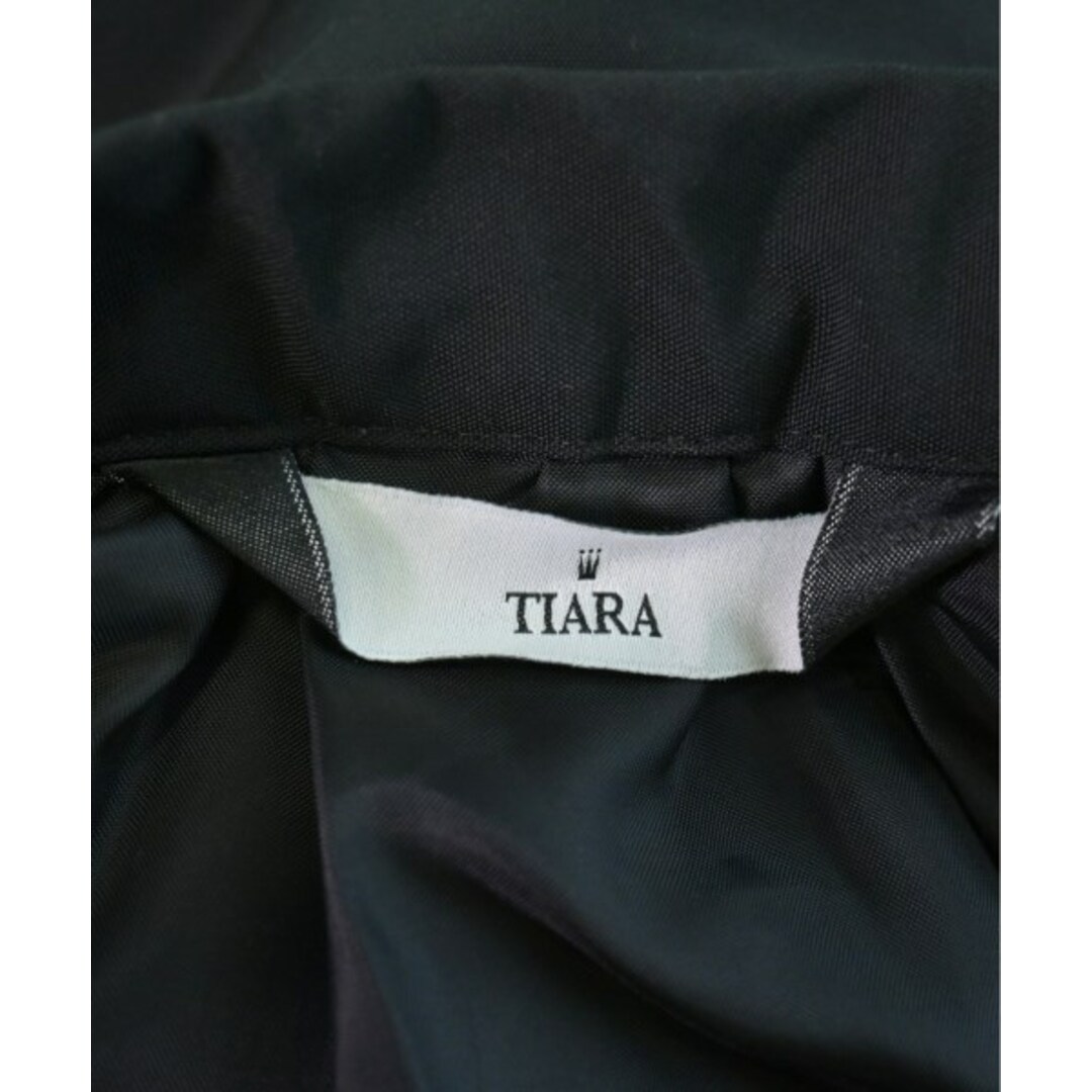 tiara(ティアラ)のTiara ティアラ ロング・マキシ丈スカート 2(M位) 黒 【古着】【中古】 レディースのスカート(ロングスカート)の商品写真