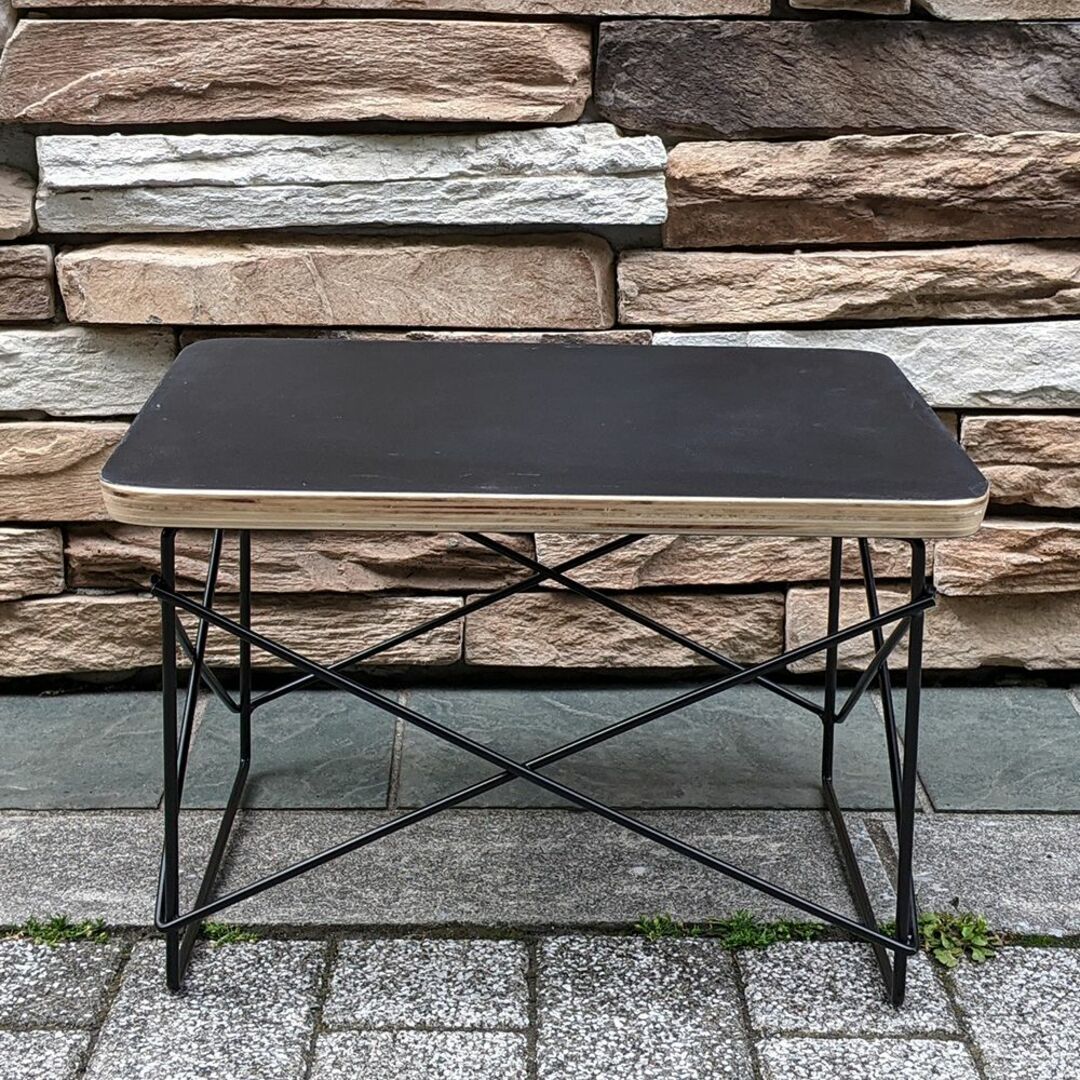 イームズ LTRT テーブル ローテーブル ミニテーブル サイドテーブル 黒/黒 1