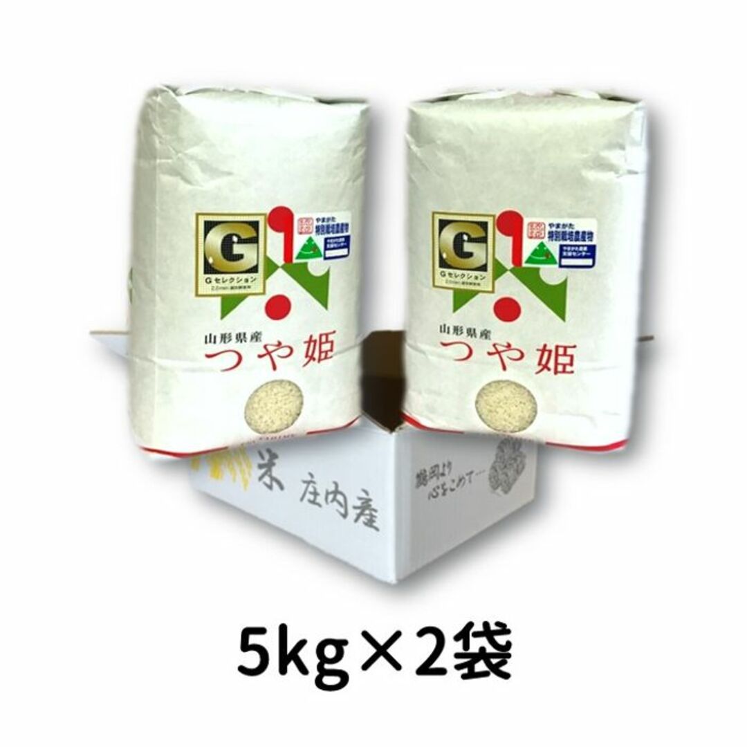 令和4年 山形県庄内産 つや姫 白米10kg Ｇセレクション 特別栽培米山形 ...