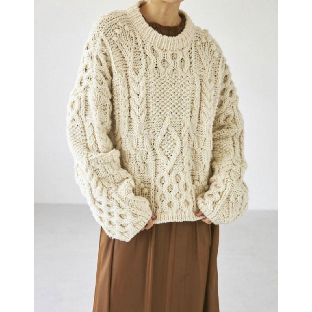 TODAYFUL - 新品】TODAYFUL パターンハンドニットPattern Hand Knitの