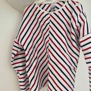 プチバトー(PETIT BATEAU)のプチバトーボーダーシャツ8ans(Tシャツ/カットソー)