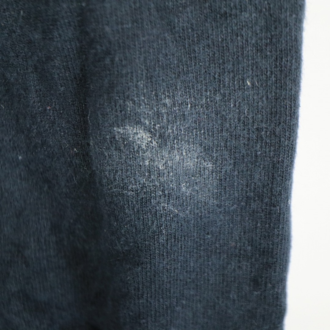 WOOLRICH(ウールリッチ)のUSA製 WOOLRICH ウールリッチ アート系プリント 長袖Ｔシャツ モックネック ブラック (メンズ M) 中古 古着 O7884 メンズのトップス(Tシャツ/カットソー(七分/長袖))の商品写真