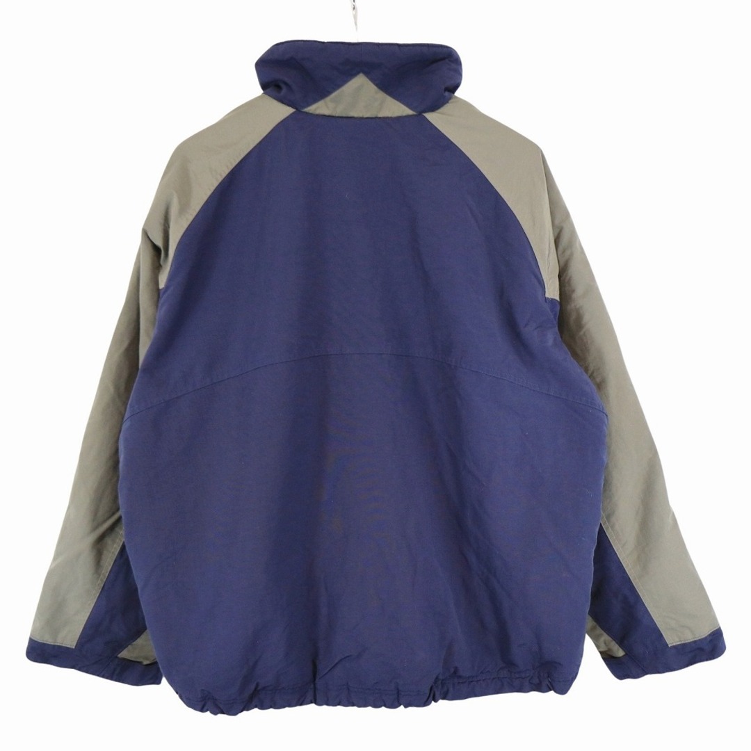 2000年代～ Columbia コロンビア ナイロン 中綿 ジャケット アウトドア キャンプ アウター 防寒 ネイビー (メンズ XL)   O7835 1