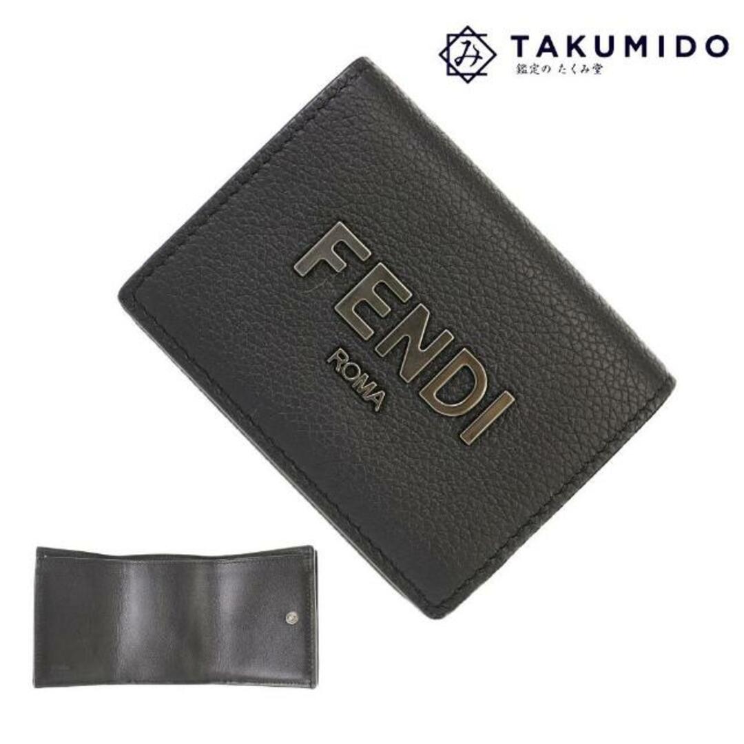 FENDI - フェンディ 三つ折り財布 コンパクトウォレット 7M0280 中古