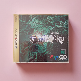 セガ(SEGA)の【中古品】SS／GRANDIA　グランディア★当時物・希少品★(家庭用ゲームソフト)