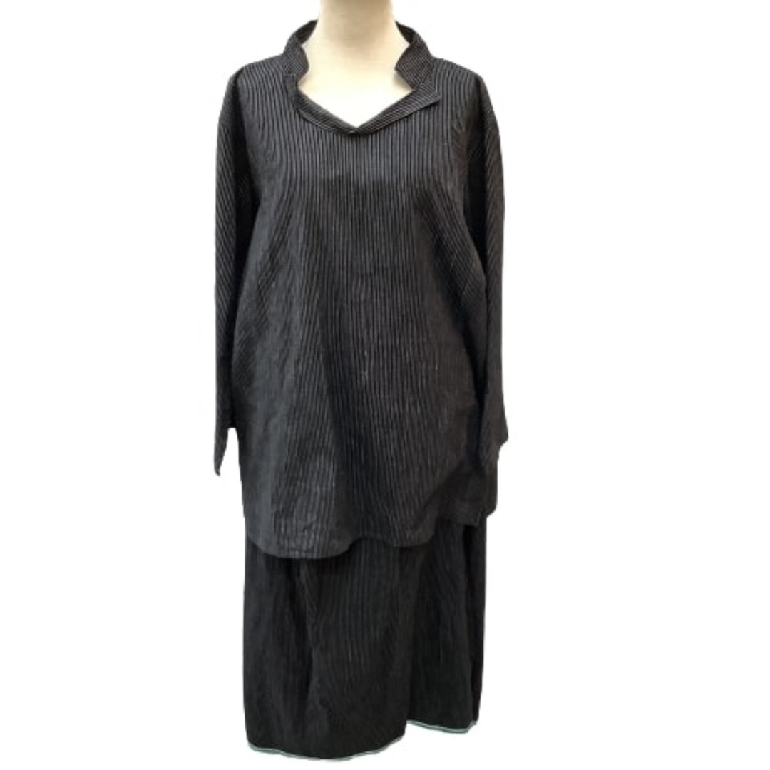 ♪♪JURGEN LEHL ヨーガンレール レディース セットアップ スカート カットソー SIZE M ブラック