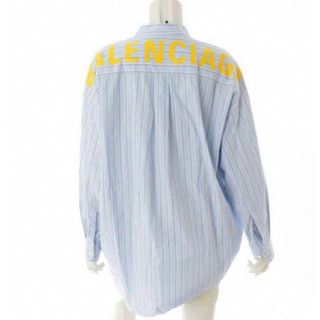 バレンシアガ(Balenciaga)の売り切り⭐︎バレンシアガストライプシャツ34(シャツ/ブラウス(長袖/七分))