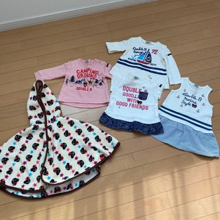 ダブルビー 子供 Tシャツ/カットソー(女の子)の通販 1,000点以上