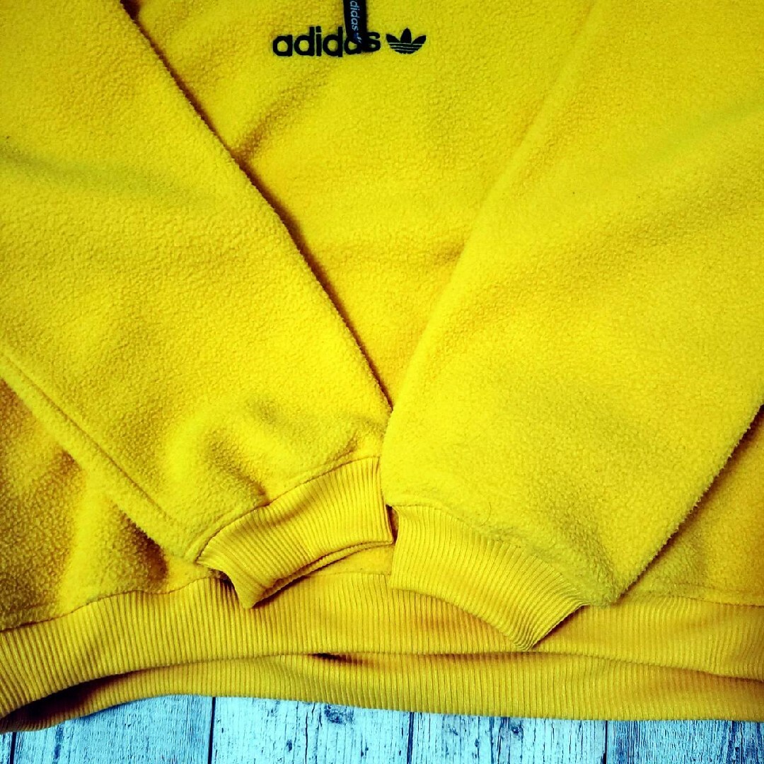 adidas - 【希少デザイン】 アディダス/刺繍バックロゴ/ハーフジップ adidas - 【希少デザイン】 アディダス/刺繍バックロゴ/ハーフジップ