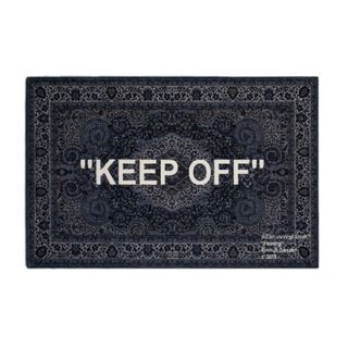 新品未開封 off white ikea keep off rug 大