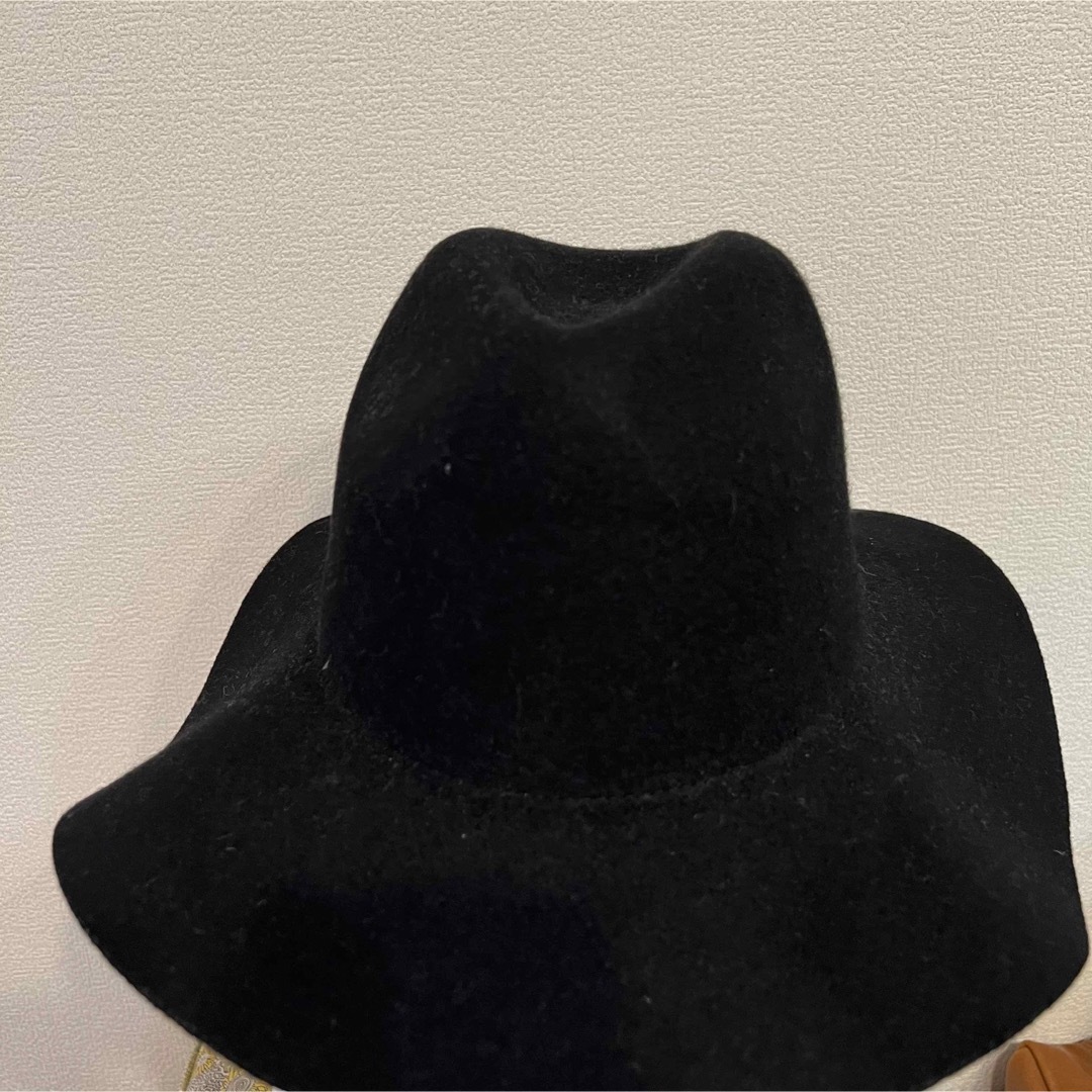 SENSE OF PLACE by URBAN RESEARCH(センスオブプレイスバイアーバンリサーチ)の【美品】SENSE OF PLACE.ブラックハット レディースの帽子(ハット)の商品写真