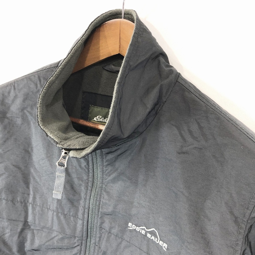 Eddie Bauer エディーバウアー ナイロンジャケット アウトドア キャンプ アウター 防寒 ブラック (メンズ M) O7984