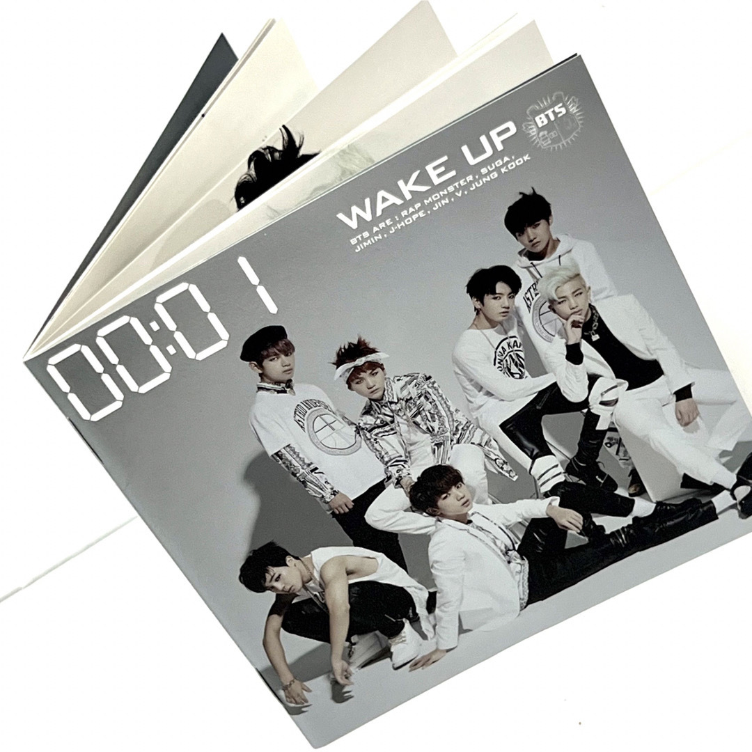 公式 BTS 防彈少年團 WAKE UP 初回限定盤B ( CD + DVD )