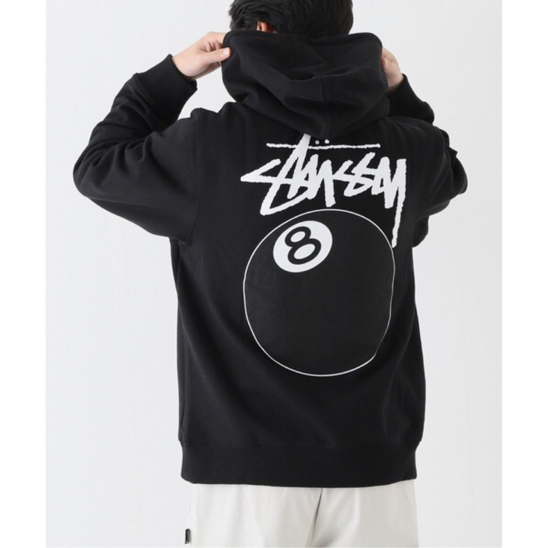 ステューシー★Lサイズ★8ボール ZIP HOODIE パーカー stussy