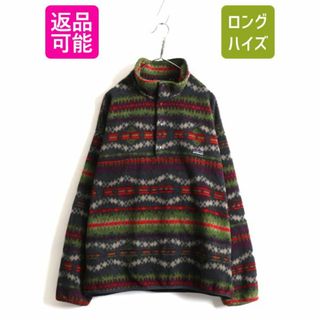 【✨総柄✨大活躍】パタゴニア Patagonia マルチカラー スナップt XL