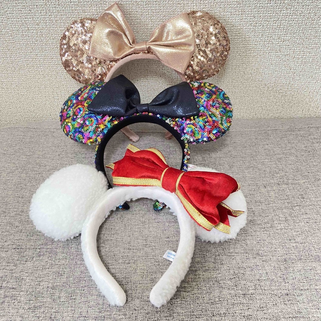 Disney(ディズニー)の送料込✴︎ディズニーカチューシャ3点セット エンタメ/ホビーのおもちゃ/ぬいぐるみ(キャラクターグッズ)の商品写真
