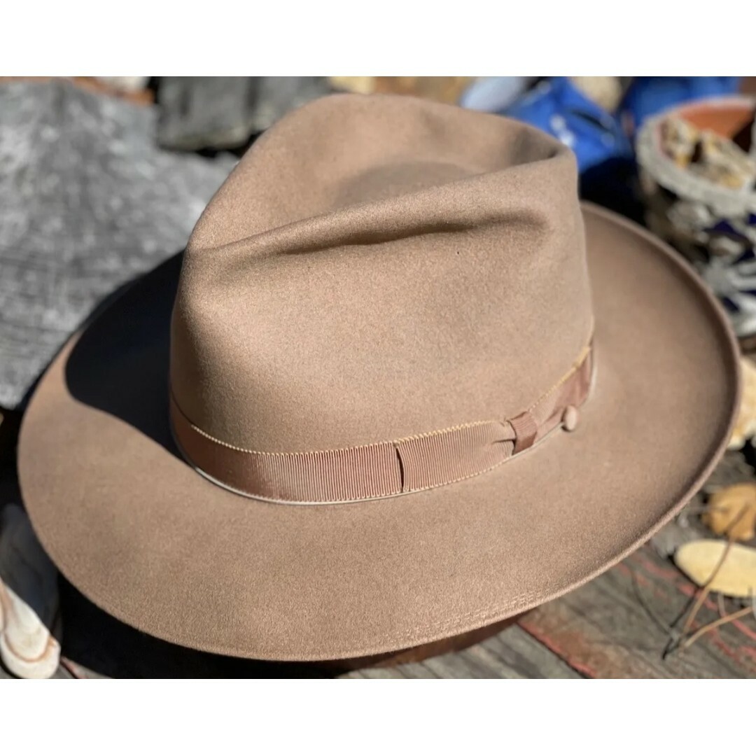 STETSON - ◎7 1/4 Stetson Flagship ハット ステットソン 帽子 STETSON - ◎7 1/4 Stetson Flagship ハット ステットソン 帽子
