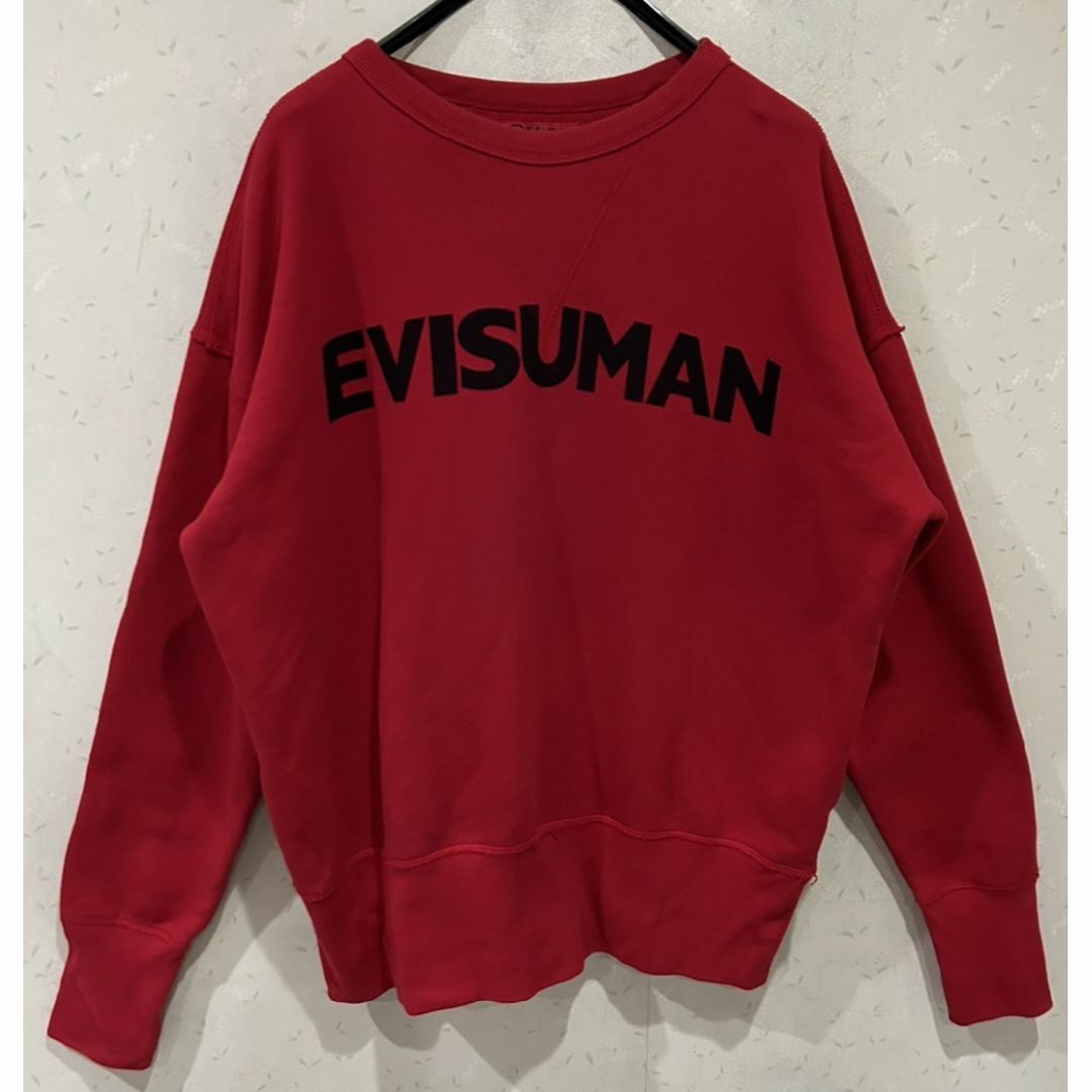 激レア　EVISU エヴィス　ヤマネ　スウェットトレーナー　デカロゴ　カモメロゴ