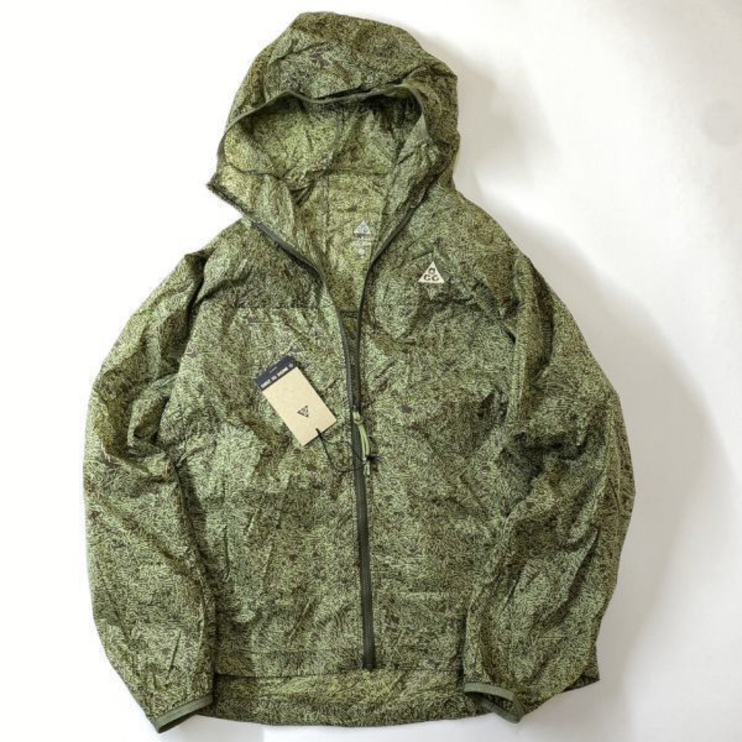 NIKE(ナイキ)のNIKE ACG CNDR CN HOODIE JACKET AOP Mサイズ メンズのジャケット/アウター(ナイロンジャケット)の商品写真