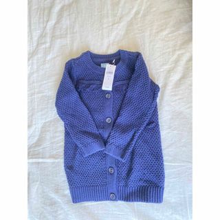 ベビーギャップ(babyGAP)のGAP ネイビーニットカーディガン　95cm(カーディガン)