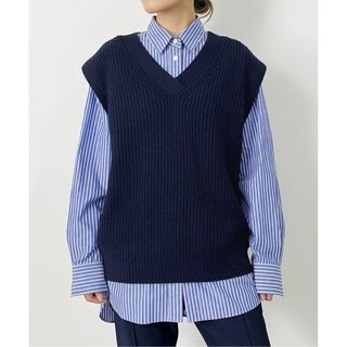 アパルトモンドゥーズィエムクラス(L'Appartement DEUXIEME CLASSE)の★未使用・タグ付★L'Appartement Knit Vest ニットベスト(ベスト/ジレ)