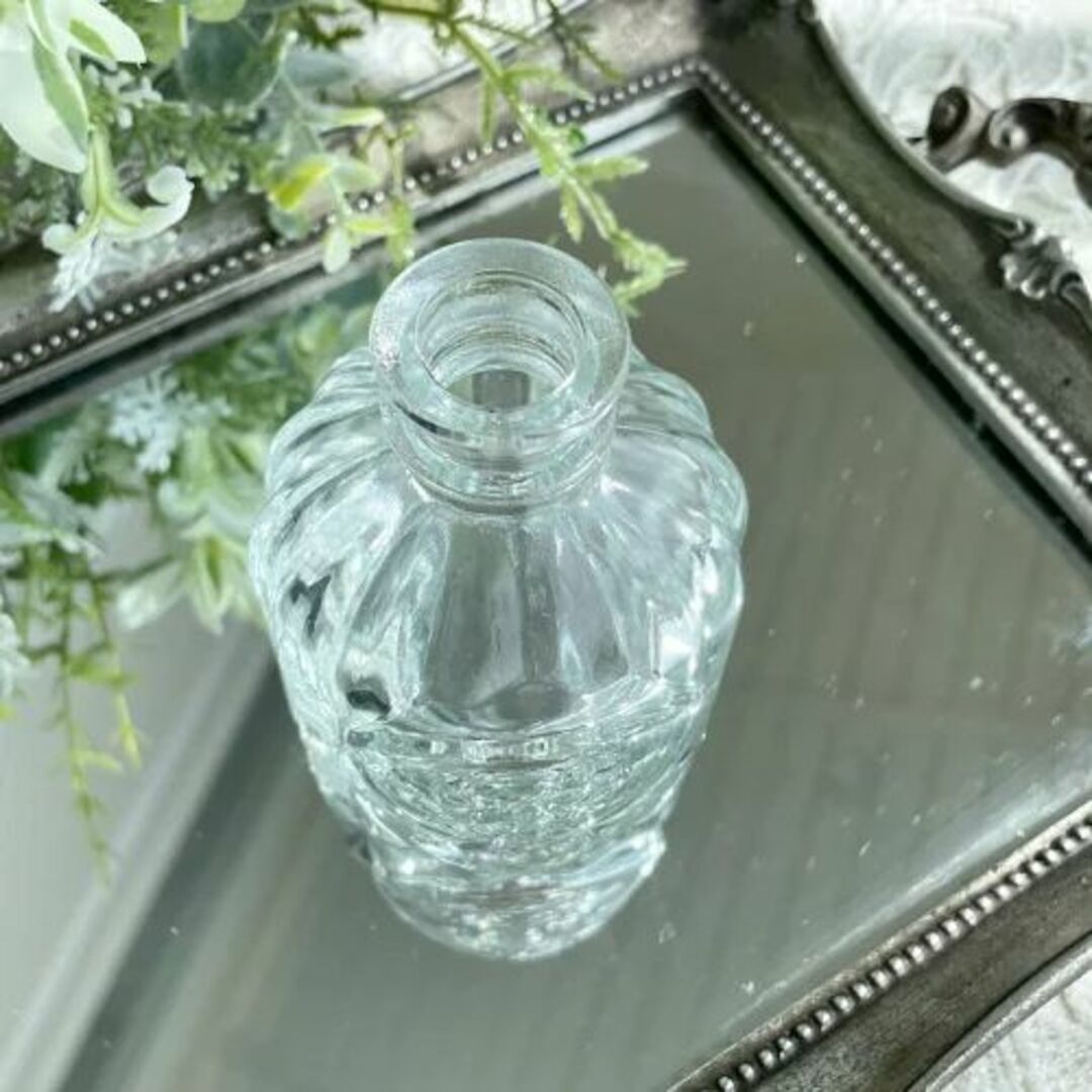 アンティーク ガラスビン 花瓶